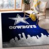 Dallas Cowboys Skyline NFL Area Rug