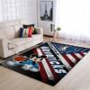 Dallas Mavericks Nba Team Logo Mickey Us Style Nice Gift Home Decor Rectangle Area Rug
