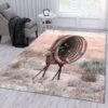 Deer Ver1 Rug Living Room Rug Christmas Gift US Decor