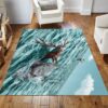 Deer Ver2 Rug Bedroom Rug US Gift Decor