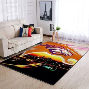 Denver Broncos Area Rug Nfl Football Floor Decor 1190910