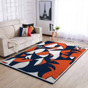 Denver Broncos Area Rug Nfl Football Floor Decor 1910072