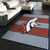 Denver Broncos Imperial Champion Rug NFL Team Logos Area Rug