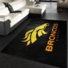 Denver Broncos NFL Area Rug Carpet