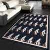 Denver Broncos Repeat Rug Nfl Team Area Rug Carpet