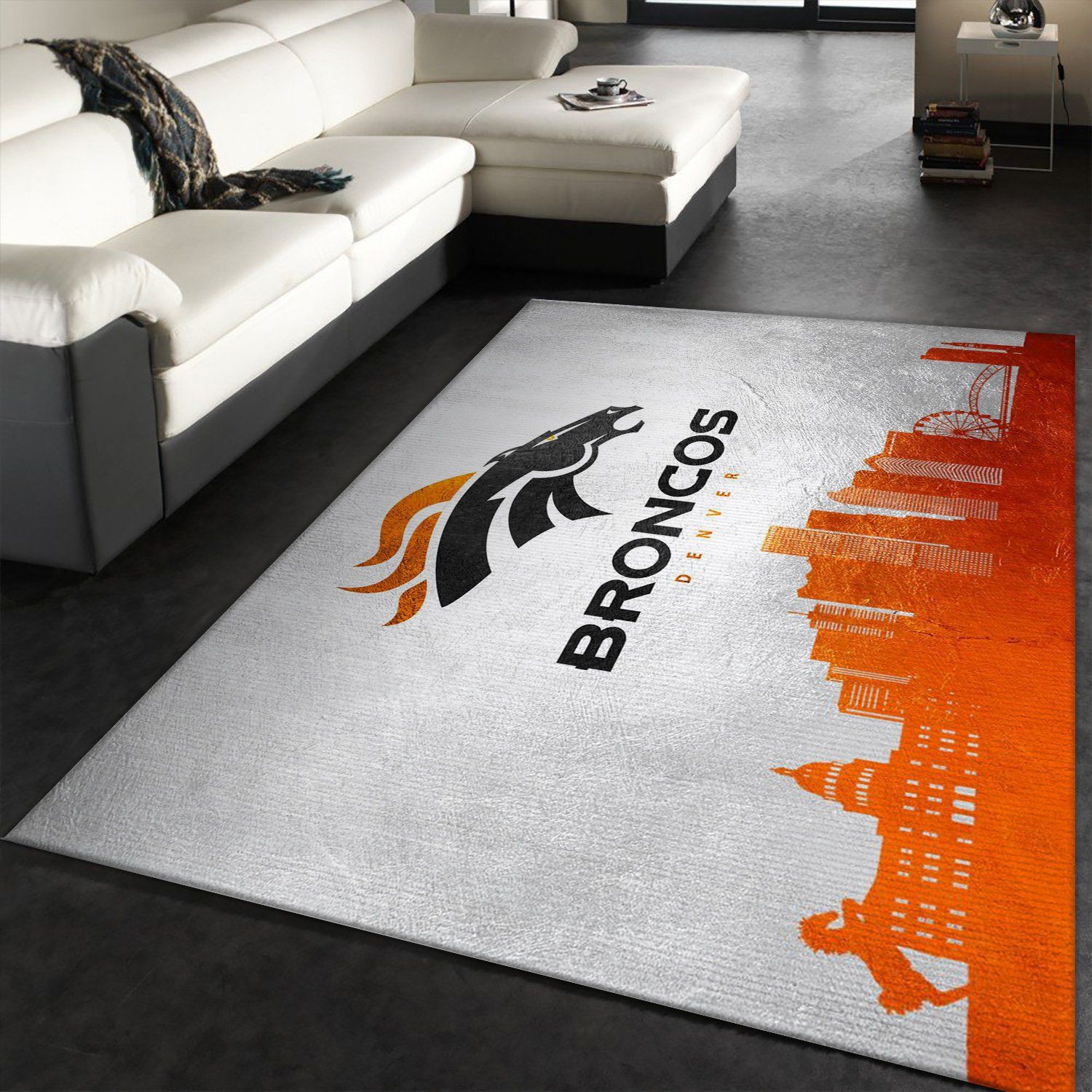 NFL Home Field Denver Broncos Area Rug - Carpetmart.com