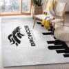 Denver Broncos Skyline NFL Area Rug For Christmas