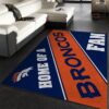 Denver Broncos Team NFL Area Rug