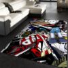 Designer Shoes Area Rugs Living Room Rug Christmas Gift US Decor