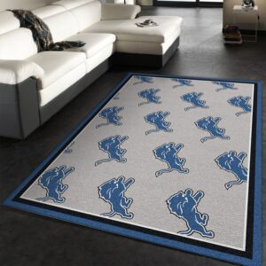 Detroit Lions Repeat Rug Nfl Team Area Rug