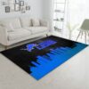 Detroit Lions Skyline NFL Area Rug
