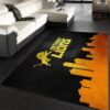 Detroit Lions Skyline NFL Area Rug