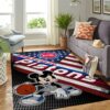 Detroit Pistons Nba Team Logo Mickey Us Style Nice Gift Home Decor Rectangle Area Rug