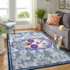 Detroit Pistons Nba Team Logo Skull Flower Style Nice Gift Home Decor Rectangle Area Rug