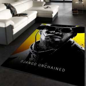 Django Unchained 2012 Area Rug Movie Rug Family Gift US Decor
