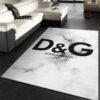 Dolce And Gabbana Area Rug Fashion Brand Rug Floor Decor Home Decor