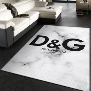 Dolce And Gabbana Area Rug Fashion Brand Rug Floor Decor Home Decor