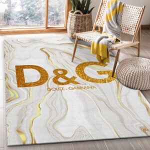 Dolce Gabbana Area Rug Fashion Brand Rug Floor Decor Home Decor