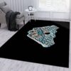Dolphins Gloves NFL Area Rug For Christmas Living Room Rug Floor Decor Home Decor