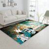 Dolphins Mickey NFL Noel Gift Rug Bedroom Rug Floor Decor Home Decor