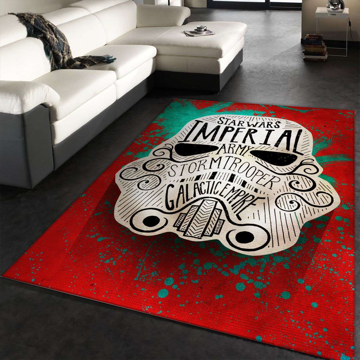 Doodle Star War Area Rug