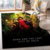 Dora And The Lost City Of Area Rug Art Painting Movie Rugs Floor Decor Home Decor