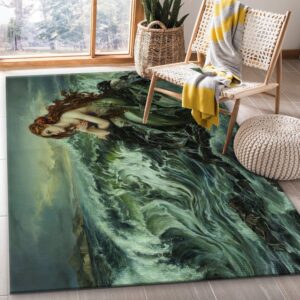 Drawn To The Shore Noel Gift Rug Living Room Rug Floor Decor Home Decor