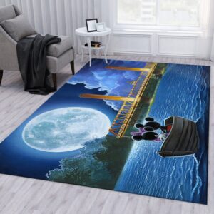 Drifting Christmas Gift Rug Bedroom Rug US Gift Decor