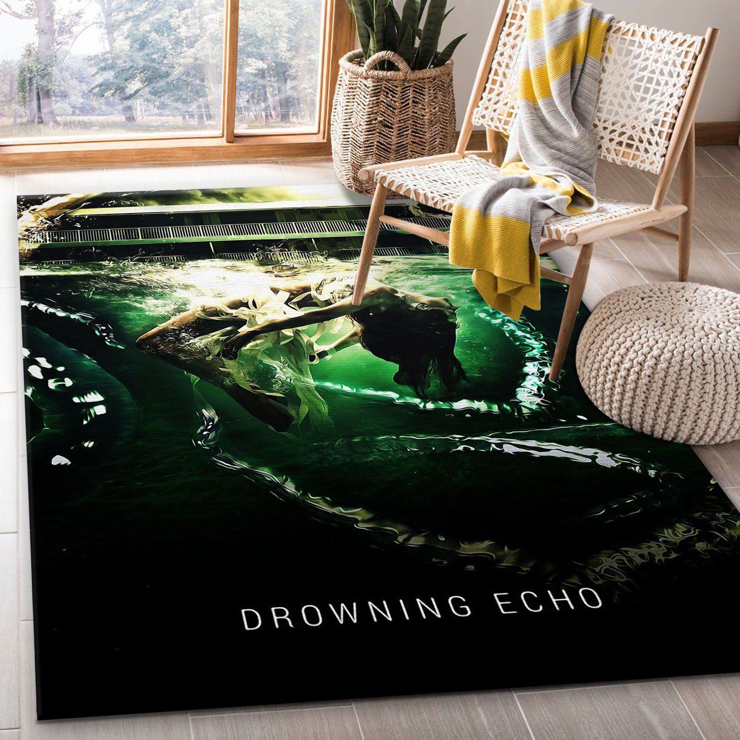 Drowning Echo Area Rug Movie Rug Home US Decor