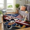 Edmonton Oilers Nhl Team Logo Mickey Us Style Nice Gift Home Decor Rectangle Area Rug