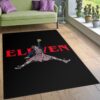 Eleven Jumpman Jordan Rug Living Room Rug US Gift Decor