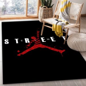 Elm Street Freddy Jumpman Jordan Area Rug For Christmas Bedroom Rug Christmas Gift US Decor