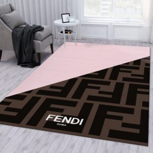 Fendi Area Rug Living Room Rug Christmas Gift US Decor