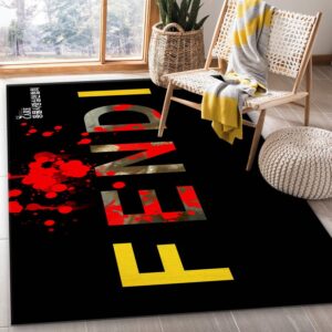 Fendi Area Rug Living Room Rug Floor Decor Home Decor