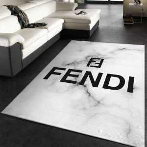 Fendi Rectangle Rug Living Room Rug 