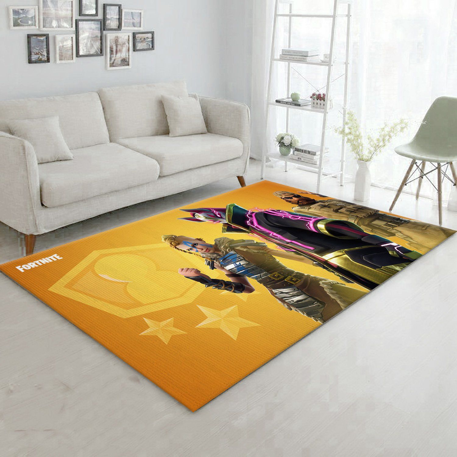Fortnite Gaming Area Rug Living Room Christmas Gift US Decor