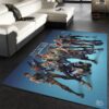Fortnite Team Gaming Area Rug Bedroom Floor Decor Home Decor