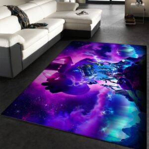 Fortnite Wolverine Galactus Storm Gaming Area Rug For Christmas Bedroom Floor Decor Home Decor