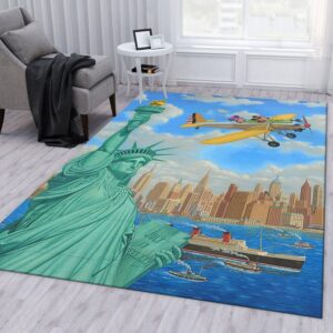Freedom Noel Gift Rug Living Room Rug US Gift Decor
