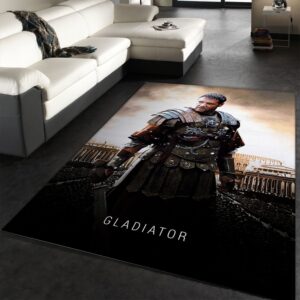 Gladiator Area Rug Movie Rug Floor Decor Home Decor