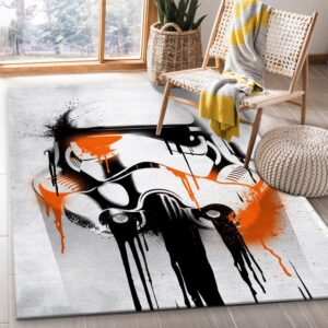 Graffiti Star War Area Rug