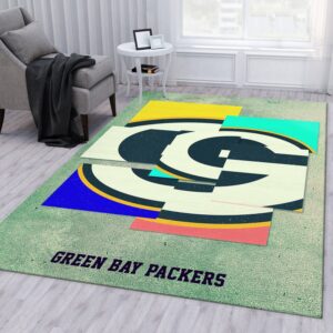 Green Bay Packers NFL Rug Living Room Rug US Gift Decor
