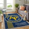 Green Bay Packers Nfl Team Logo Retro Style Nice Gift Home Decor Rectangle Area Rug