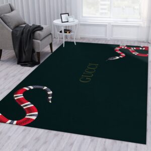 Gucci Area Rug Bedroom Rug Family Gift US Decor