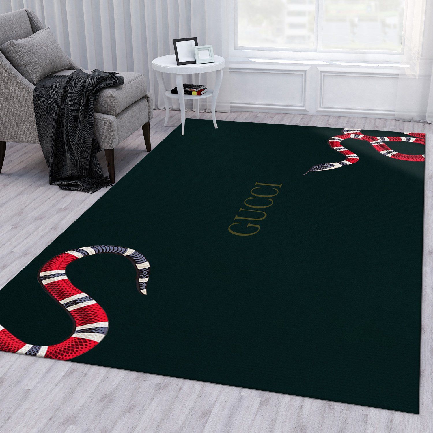Gucci Area Rug Bedroom Rug Family Gift US Travels in Translation