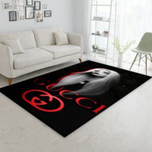 Gucci Fashion Brand Rug Bedroom Rug US Gift Decor