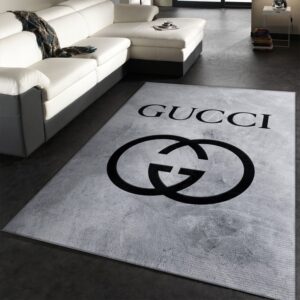 Gucci Rectangle Rug Fashion Brand Rug Christmas Gift US Decor