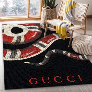 Gucci Rug Living Room Rug Christmas Gift US Decor