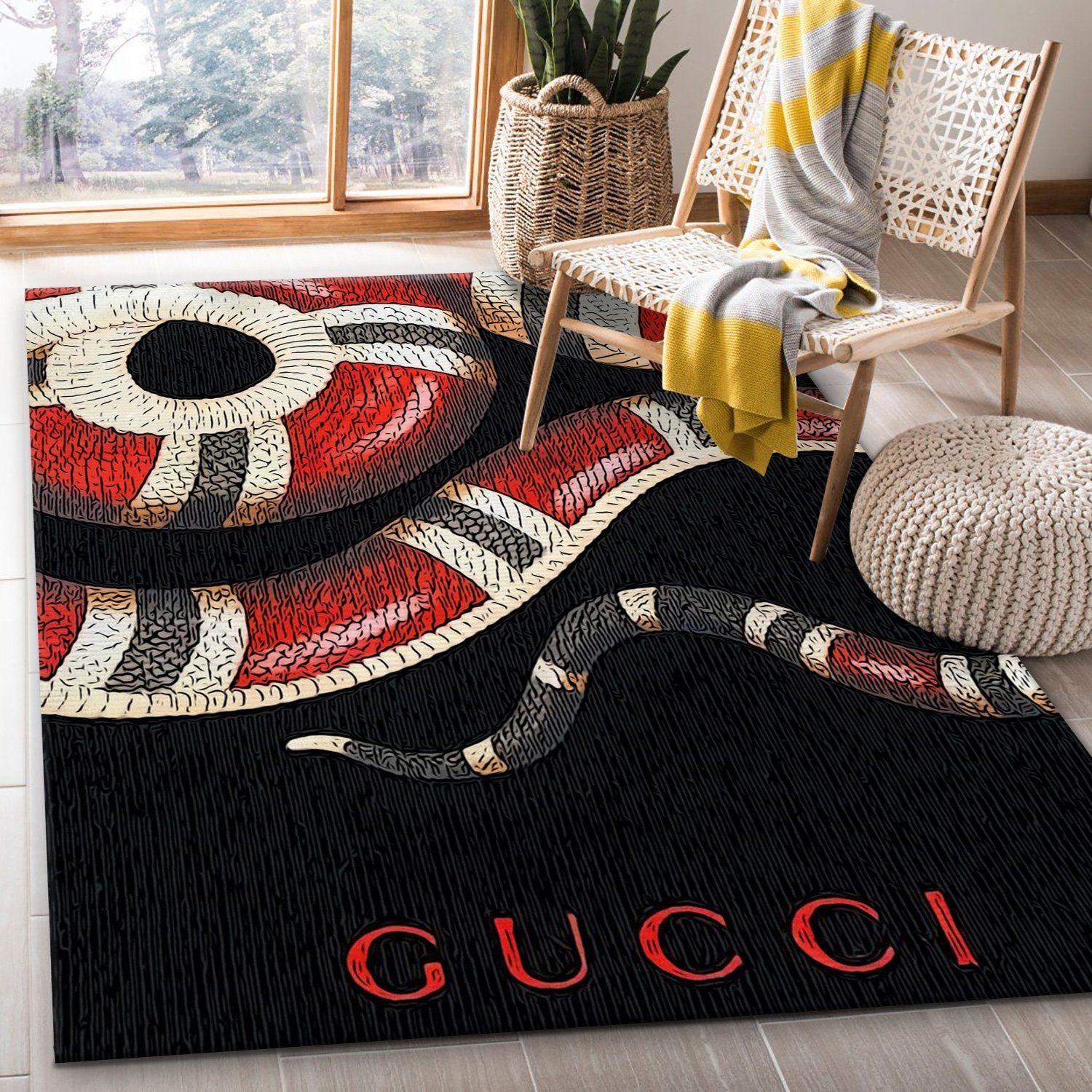 Louis vuitton rug living room rug us gift decor - Muranotex Store