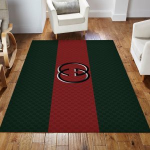 Gucci Ft Supreme Rug Living Room And Bed Room Rug Home Decor